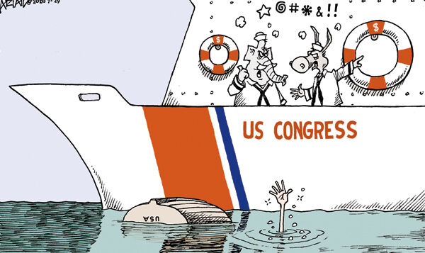 The latest editorial cartoon